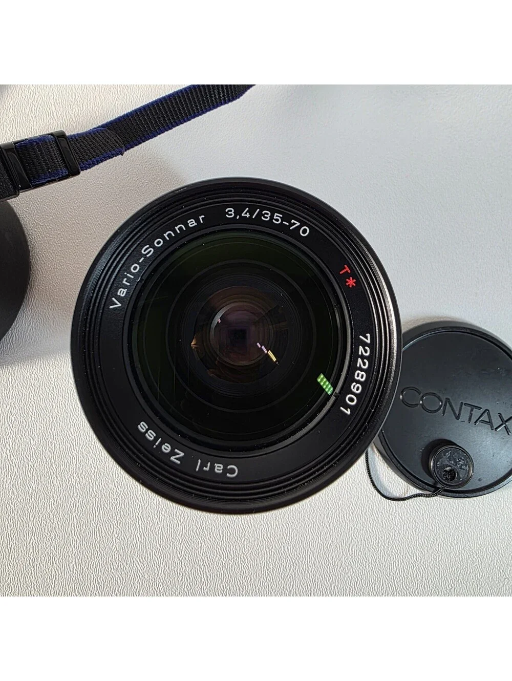 Contax Carl Zeiss T Vario Sonnar 35-70mm f/3.4 MMJ Lens Excellent W/Case & Caps